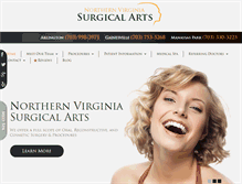 Tablet Screenshot of novasurgicalarts.com
